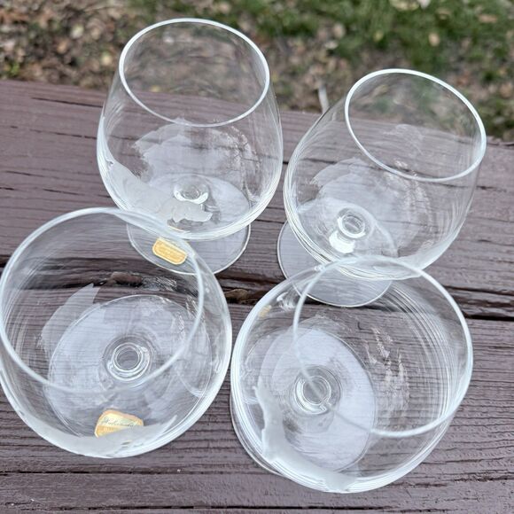 4 Hubertushutte Crystal Glasses HUNTING DOGS - Picture 10 of 11